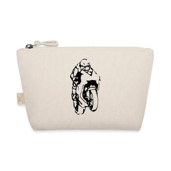 motorcycle track - Organic Pouch - nature - Front