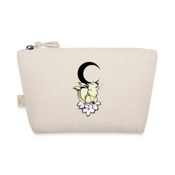 Anime chat lune lune kawaii fleur chat cadeau - Trousse biologique - nature - Devant