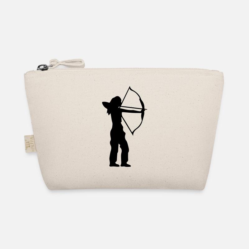 Bogenschützin Bogenschießen Bogenschützinnen Bio-Täschchen