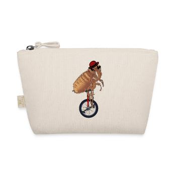 Circus Actress Stage Show Artist Unicycle - Organic Pouch - nature - Front