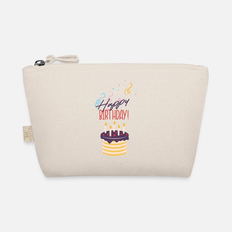happy birthday Organic Pouch