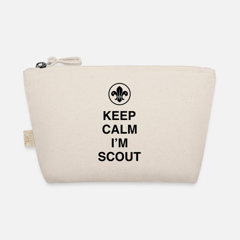 Keep Calm I'm Scout - Bio-Täschchen - Natur