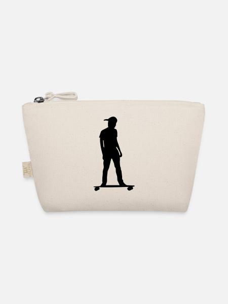 skater - Bio-Täschchen - Natur - Vorne