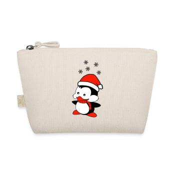 pingouin aime Noël - Trousse biologique - nature - Devant