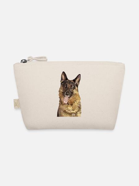 Deutscher Schäferhund - Bio-Täschchen - Natur