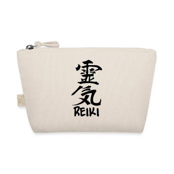 Reiki japanisch kanji karakte mit Text REIKI - Bio-Täschchen - Natur - Vorne