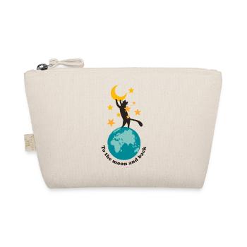 To the moon and back - Organic Pouch - nature - Front