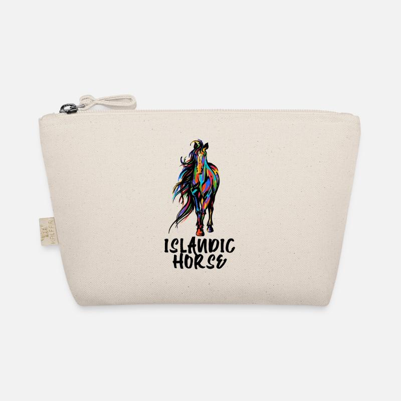 Islandpferde Statement Pferde Pferdefan Isländer Bio-Täschchen
