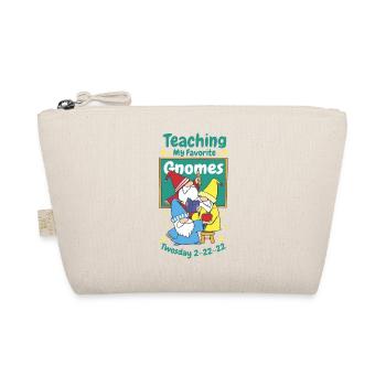 Teaching my favourite Gnomes twosday Teaching my f - Bio-Täschchen - Natur - Vorne