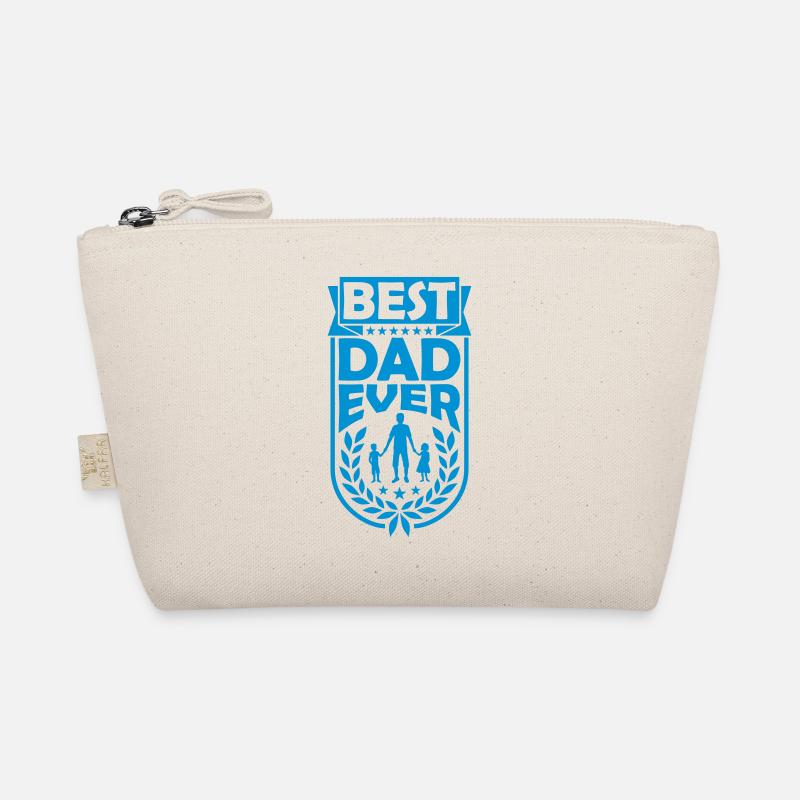 Laurel wreath Best Dad Ever Organic Pouch