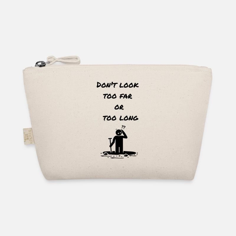 Schauen Sie nicht zu weit Bio-Täschchen