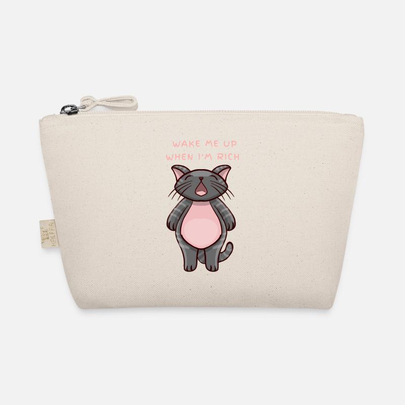 WAKE ME UP WHEN IM RICH Organic Pouch