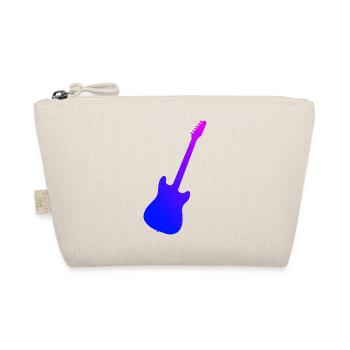 Women's Guitar Player Guitar Guitarist Guitar Guitar - Organic Pouch - nature - Front