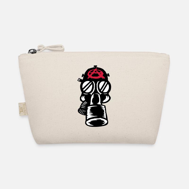 Anarchy Punk Gas Mask Rétro Trousse biologique