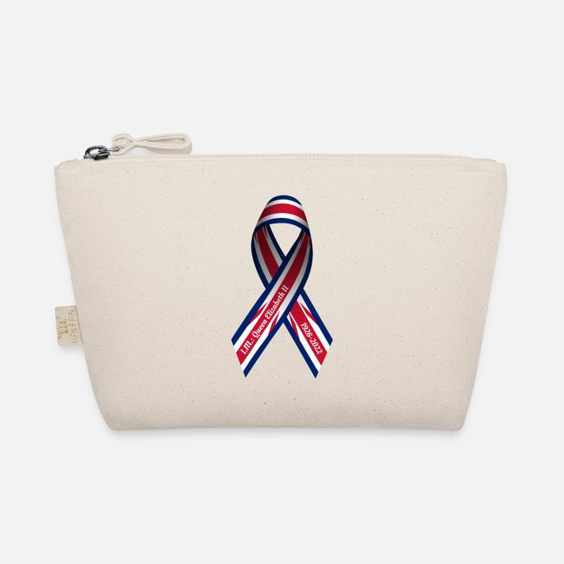 Solidarité Mort Elizabeth II Ruban de paix Trousse biologique