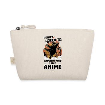 I Love Anime - Bio-Täschchen - Natur - Vorne