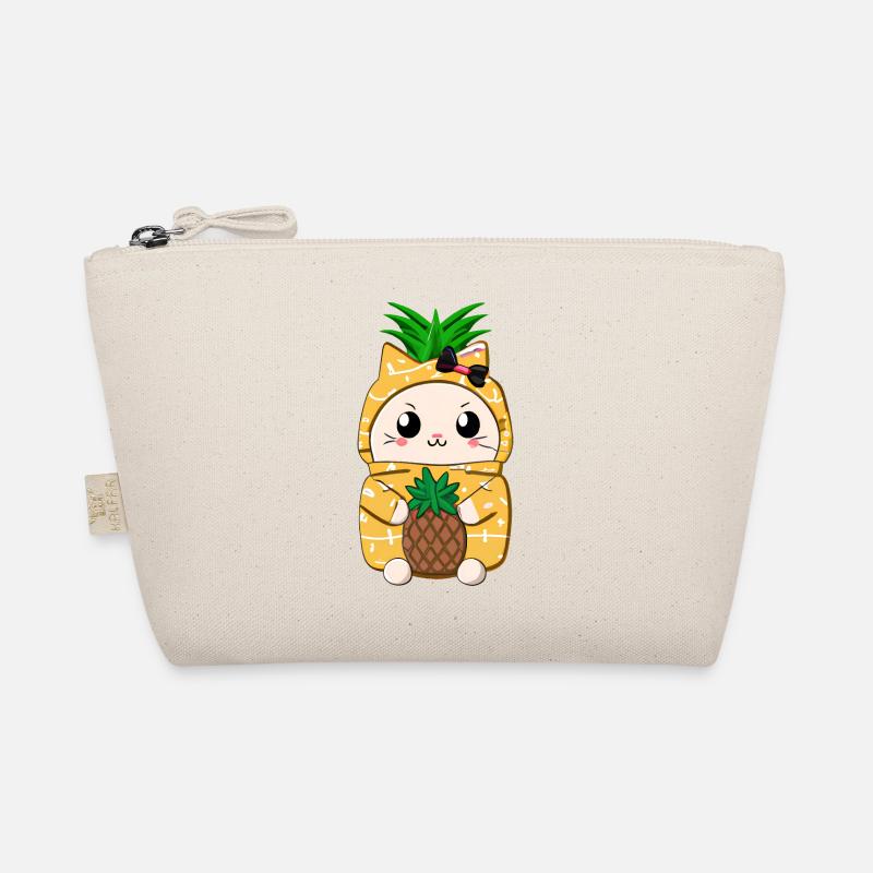 Pineapple Cat Organic Pouch