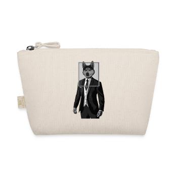 Chien husky avec des vêtements de costume dans le cadre de l’image - Trousse biologique - nature - Devant