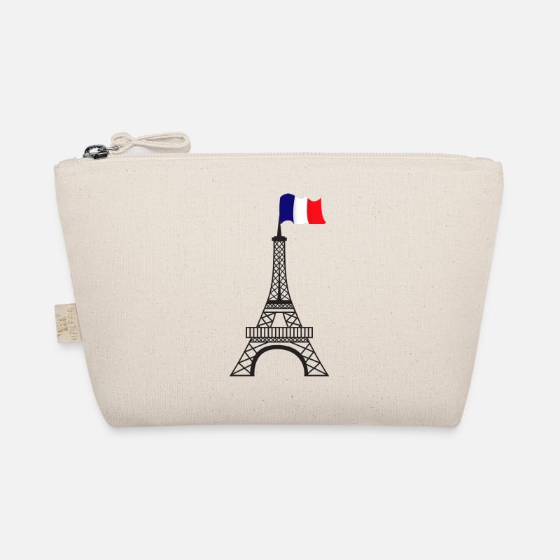Eiffel Tower Organic Pouch
