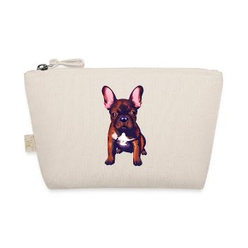 Bulldogge Hundehalter Hund Hundebesitzer Hunde - Bio-Täschchen - Natur - Vorne