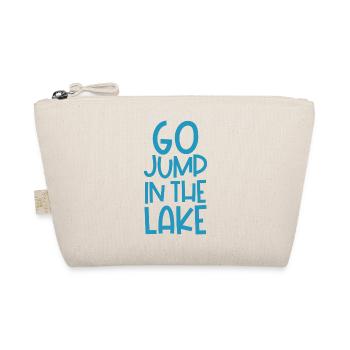 Go Jump in the Lake - Organic Pouch - nature - Front