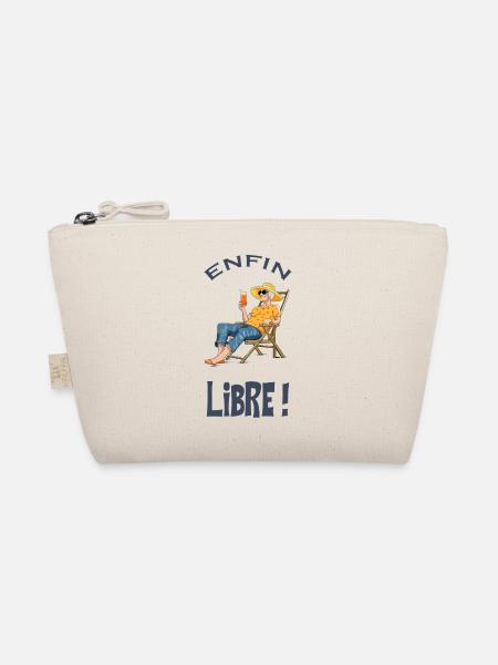 Enfin libre, ah la retraite... - Trousse biologique - nature - Devant