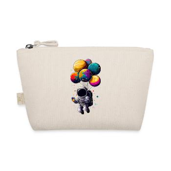 Astronaut on the Moon - Organic Pouch - nature - Front