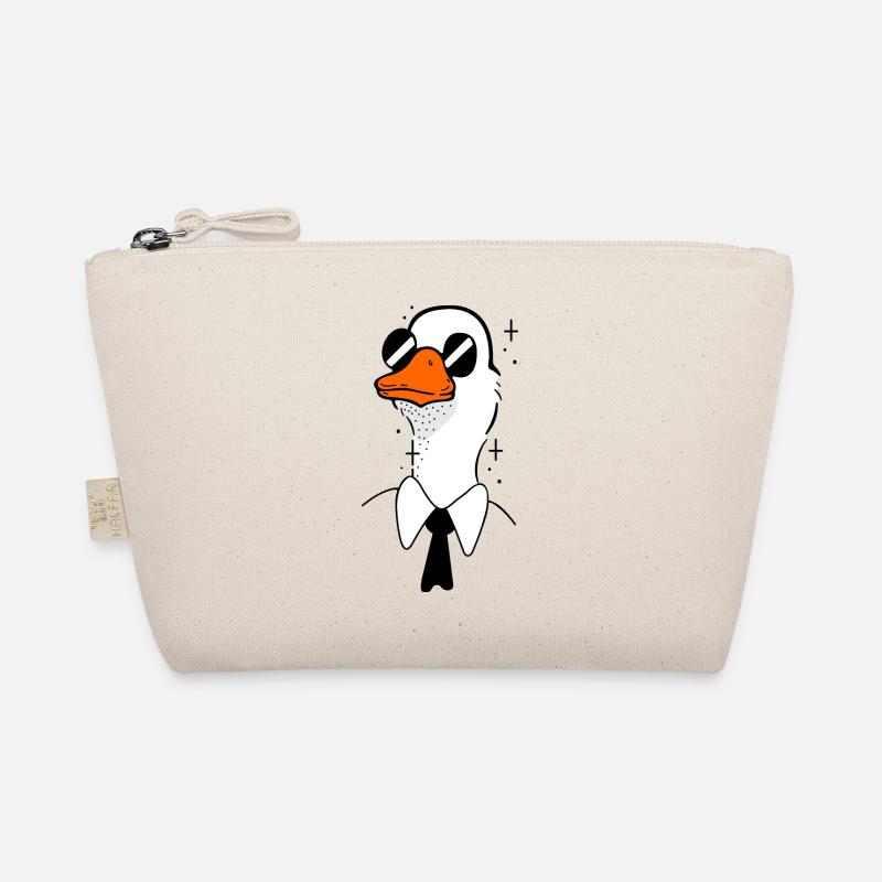 Goose with tie Organic Pouch