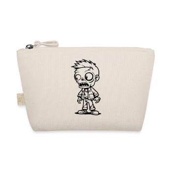Zombie Undead Halloween Horror - Organic Pouch - nature - Front