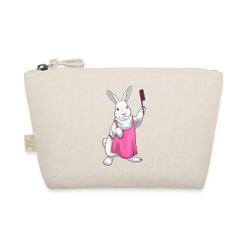 Hase Friseur Kamm - Bio-Täschchen - Natur - Vorne