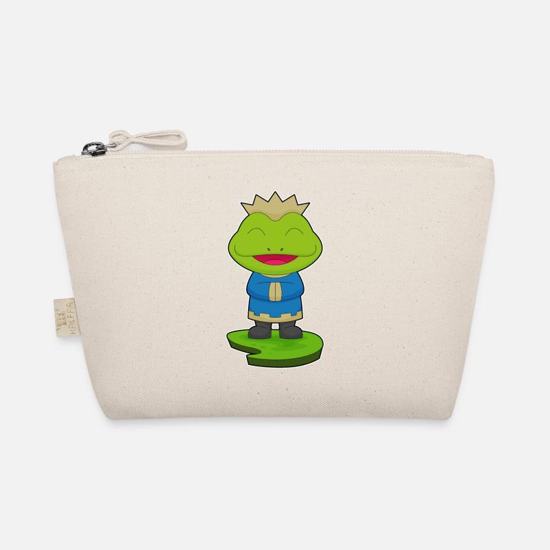 Frog King Crown Organic Pouch