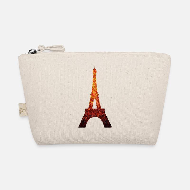 L’automne à Paris : la Tour Eiffel en feuillage d’automne Trousse biologique