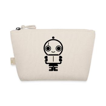 Small robot - Organic Pouch - nature - Front