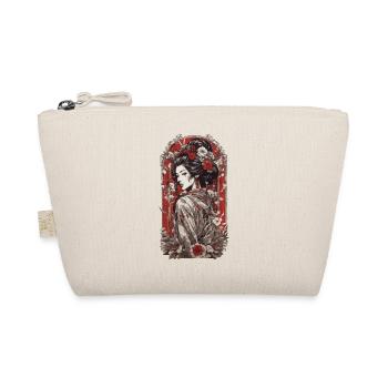 Moderne Geisha Streetwear Rétro Japon Art Style - Trousse biologique - nature - Devant