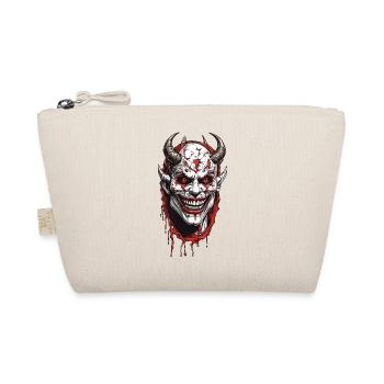 Terrifying Demons Horror Halloween Design - Organic Pouch - nature - Front