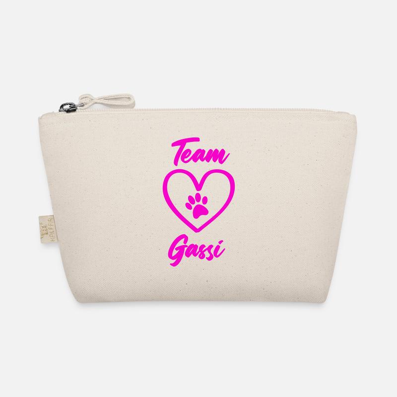 team gassi pfote liebe Bio-Täschchen