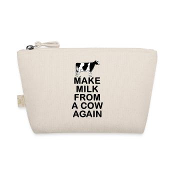 Make milk from a cow again - Organic Pouch - nature - Front