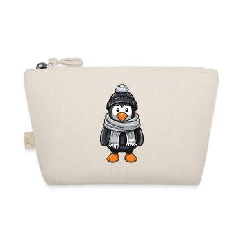 Penguin Winter Comic - Organic Pouch - nature - Front