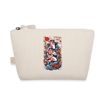 Ukiyo-E Koi carpe Art rétro Japon Design Style - Trousse biologique - nature - Devant