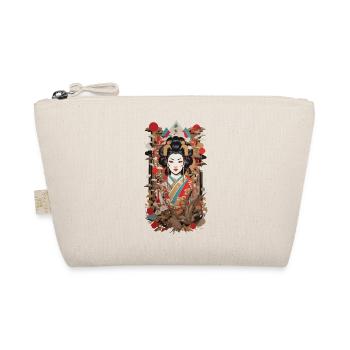 Style artistique rétro Geisha Popart Japon - Trousse biologique - nature - Devant