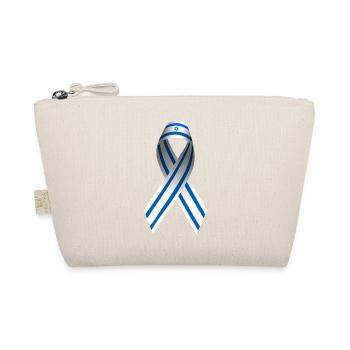 Israel Bow Peace Sign Flag - Organic Pouch - nature - Front