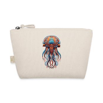 Jellyfish Sea Mandala Meditation Spirituality - Organic Pouch - nature - Front
