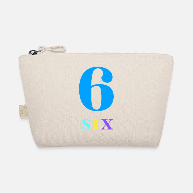 Six-6th Anniversary Organic Pouch