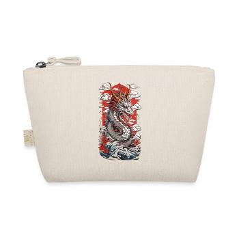 Dragon Ukiyo-E Design Streetwear Vintage Rétro - Trousse biologique - nature - Devant