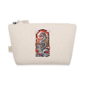 Dragon asiatique Ukiyo-E Vintage Art - Trousse biologique - nature - Devant