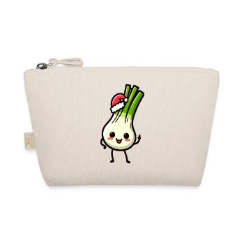 Nikolauch Kawaii Leek - Organic Pouch - nature - Front