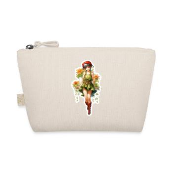 Chemise rouge délicate de la fille d’honneur - Trousse biologique - nature - Devant