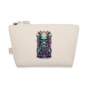 Ghoul Demon Heavy Metal Underworld Design - Organic Pouch - nature - Front