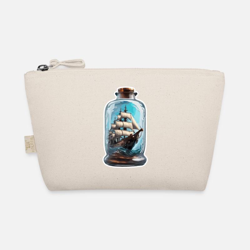 Ship in a Bottle / Message in a Bottle / Ahoy / Anchor Organic Pouch