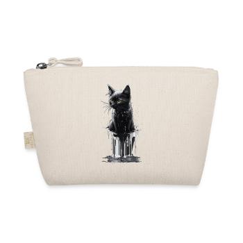 Cat Silver - Bio-Täschchen - Natur - Vorne